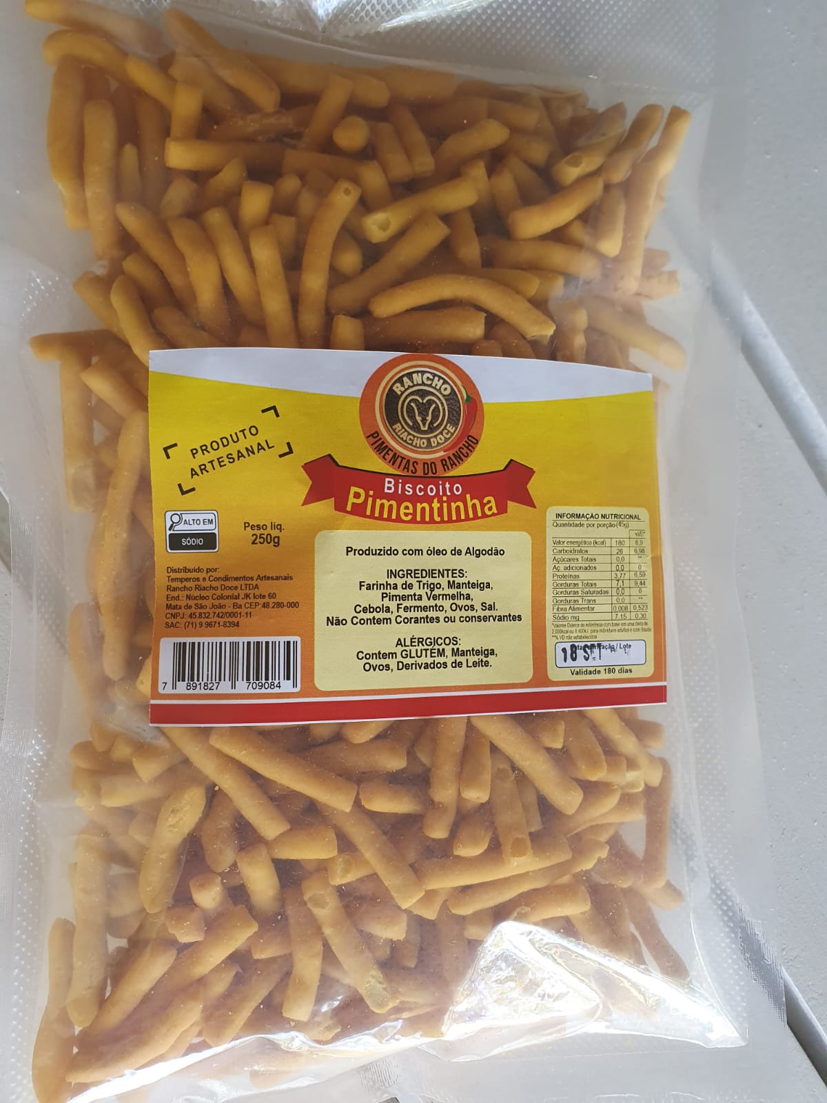 Biscoito Pimentinha  - 250g